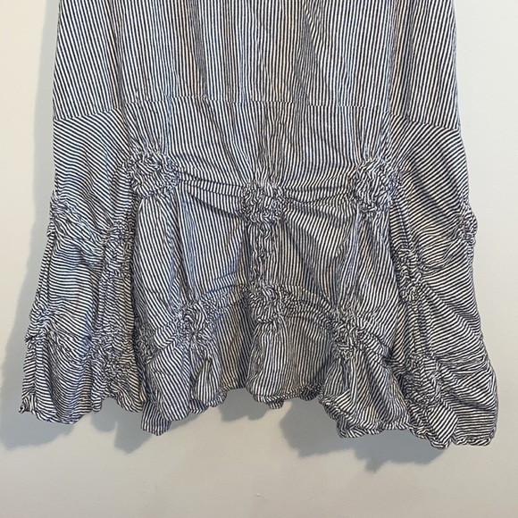 TULIP matilda dress in ticking stripe - Picture 7 of 9